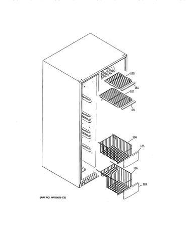 Freezer shelves