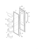 Refrigerator door