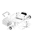 Drive control/gear case/wheels