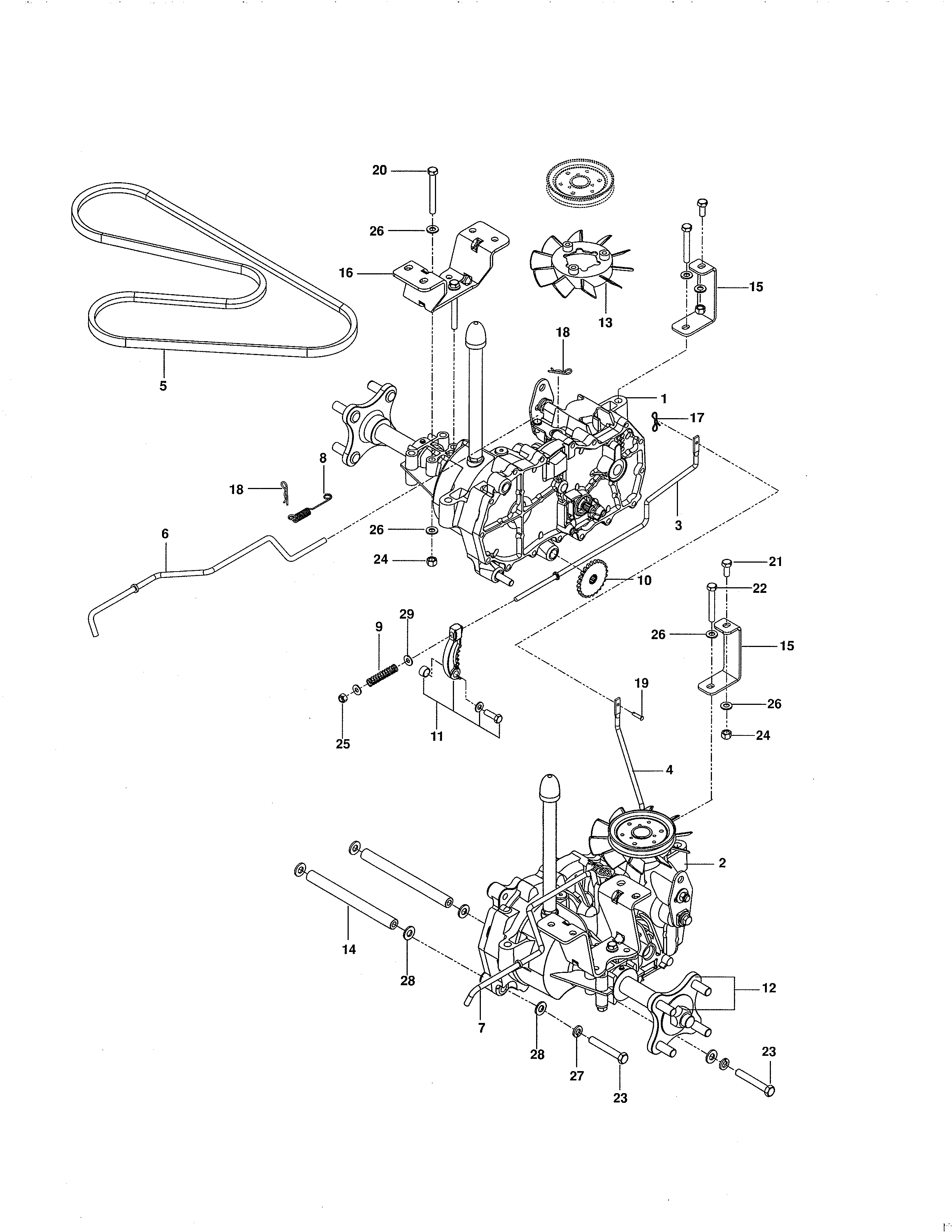 HYDRAULIC PUMP - MOTOR