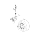 Husqvarna Z248F-96730360100 wheels & tires diagram