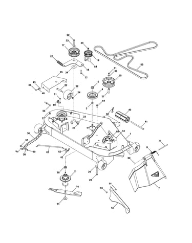 Mower deck