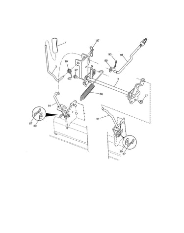 Mower lift