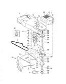 Chassis/deflector/spindle