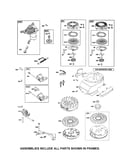 Blower housing/rewind starter
