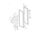 Frigidaire LGHC2342LF1 refrigerator door diagram