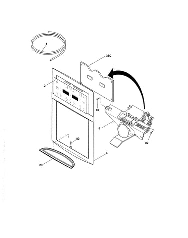 Ice & water dispenser