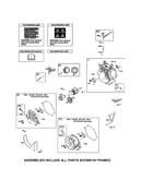 Crankshaft/cylinder/crankcase
