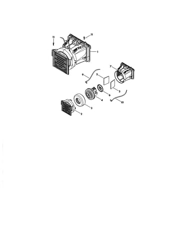 Canister motor
