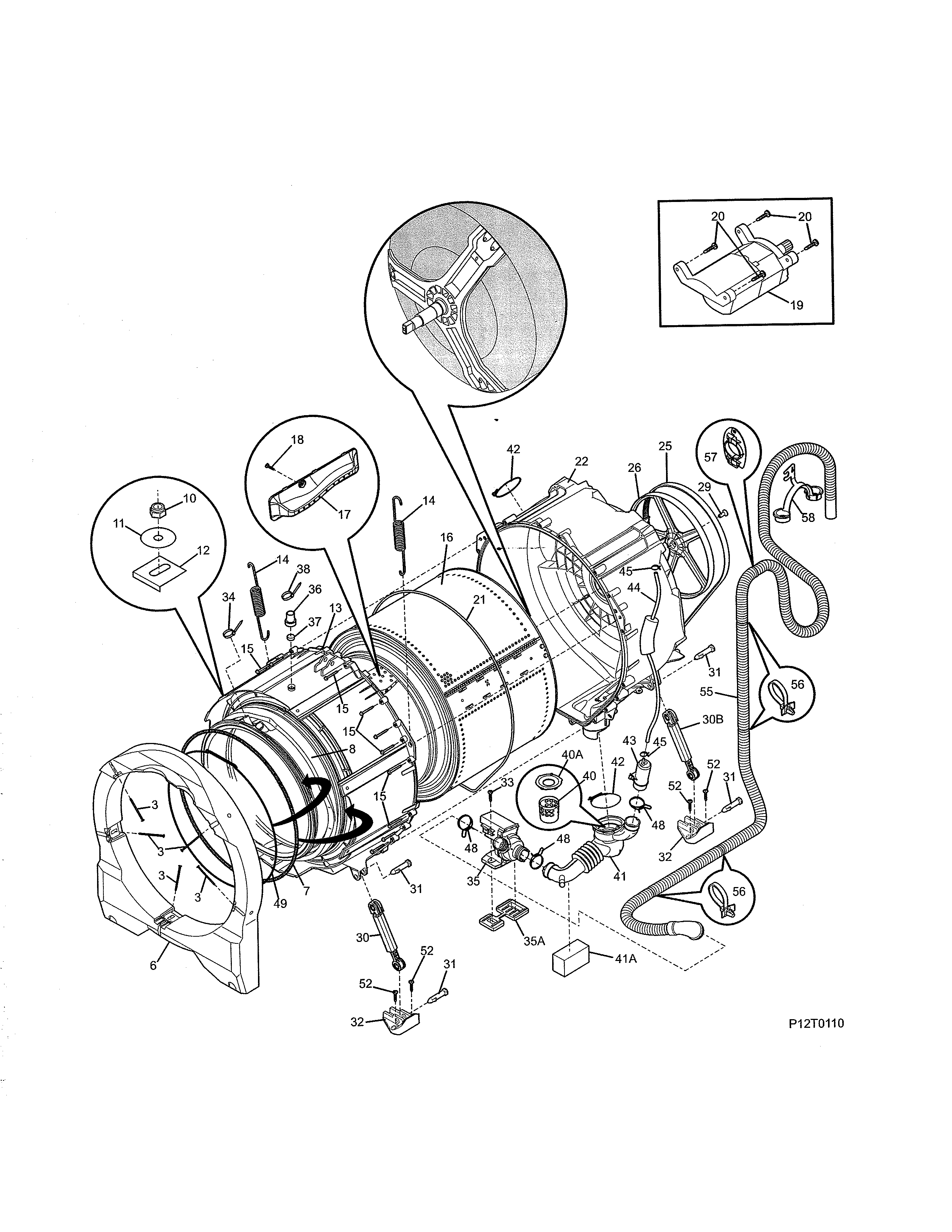 MOTOR/TUB