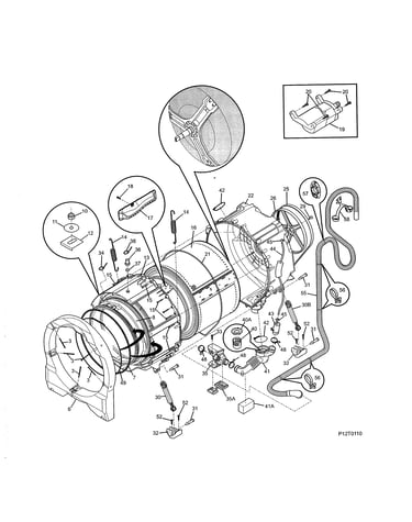Motor/tub