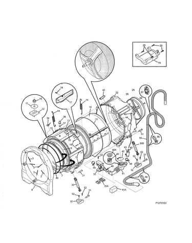 Motor/tub