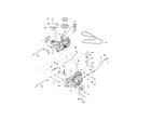 Craftsman 917289821 hydraulic pump/motor diagram