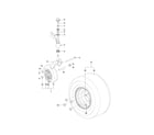 Craftsman 917289821 wheels & tires diagram