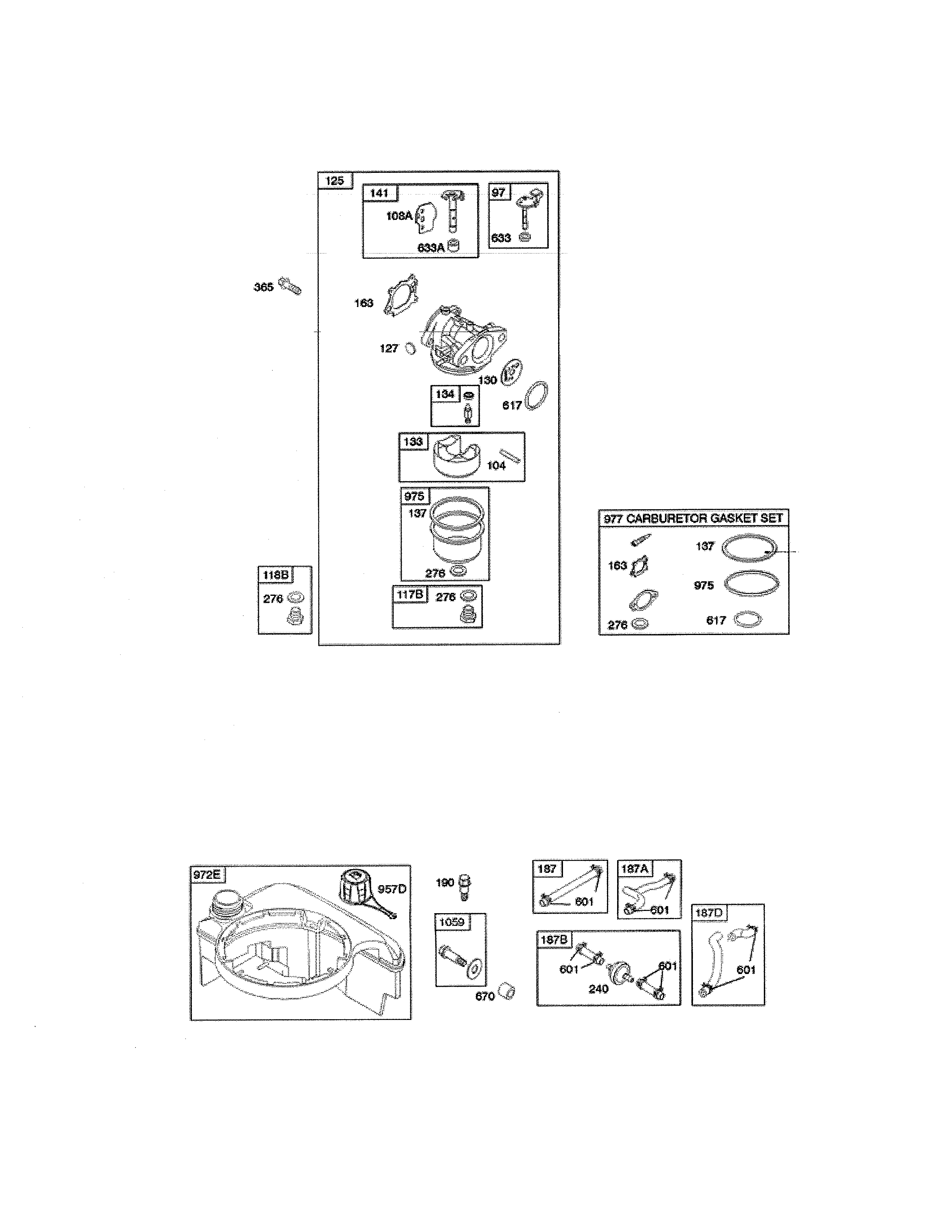 CARBURETOR/FUEL TANK