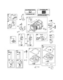 Cylinder/crankshaft/sump