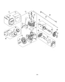 Short block/fuel tank/air cleaner