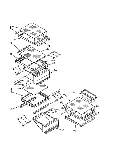Refrigerator shelf