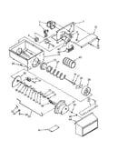 Motor & ice container