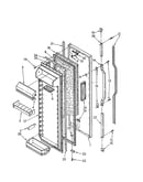 Refrigerator door