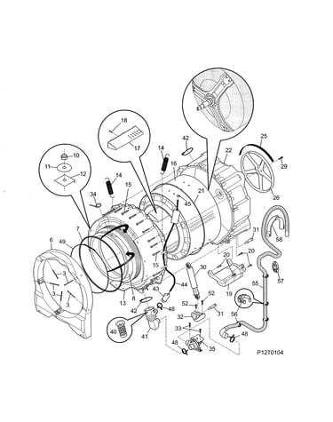Motor/tub