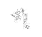 MTD 31AH55TQ799 chute & control diagram