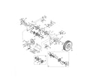 MTD 31AH55TQ799 wheels/drive shaft diagram
