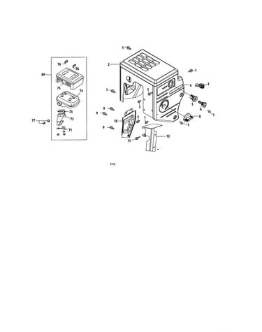 Muffler & controls
