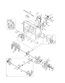Auger housing/spiral/gearbox