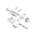 Craftsman 247883961 wheels/drive shaft diagram