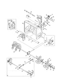 Auger housing/spiral/gearbox
