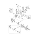Craftsman 247889720 spiral/auger housing/gearbox diagram