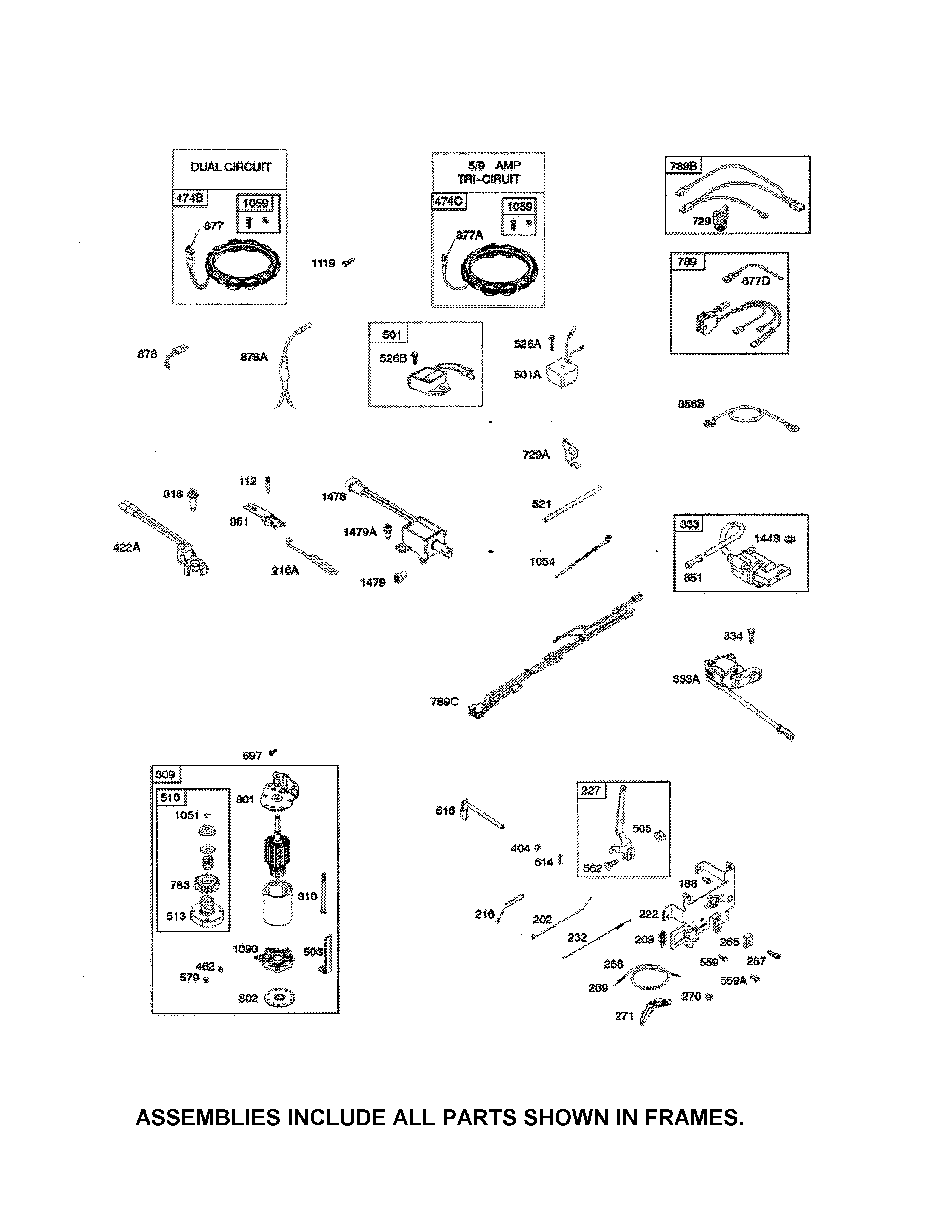 ALTERNATOR/MOTOR-STARTER