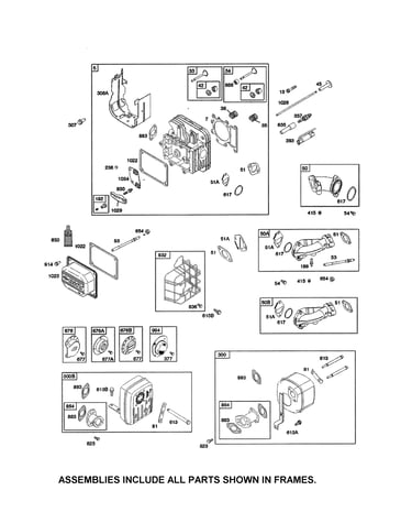 Muffler/head-cylinder