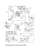 Head-cylinder/muffler