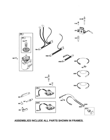 Alternator/switch rocker