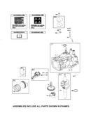 Cylinder/crankshaft/piston