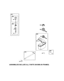 Fuel tank/dipstick/tube