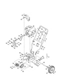 Handle/engine/wheel