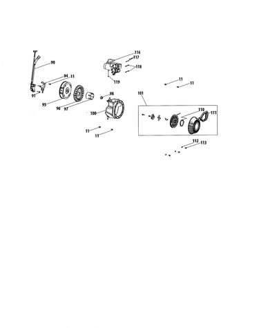 Flywheel shroud