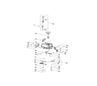 Craftsman 247881733 fuel tank & mounting diagram