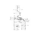 MTD 165-WU fuel tank & mounting diagram