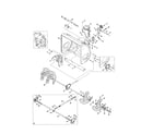 Craftsman 247881722 auger & housing/gearbox diagram