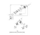Briggs & Stratton 09P602-0077-F1 air cleaner/cylinder head diagram