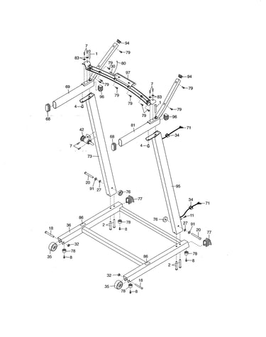 Uprights/handrails