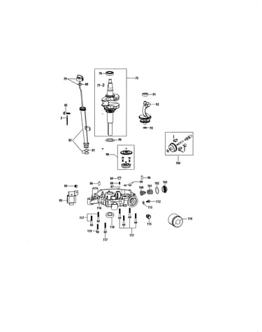 Crankshaft/crankcase cover
