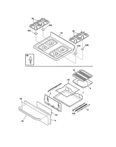 Top/drawer