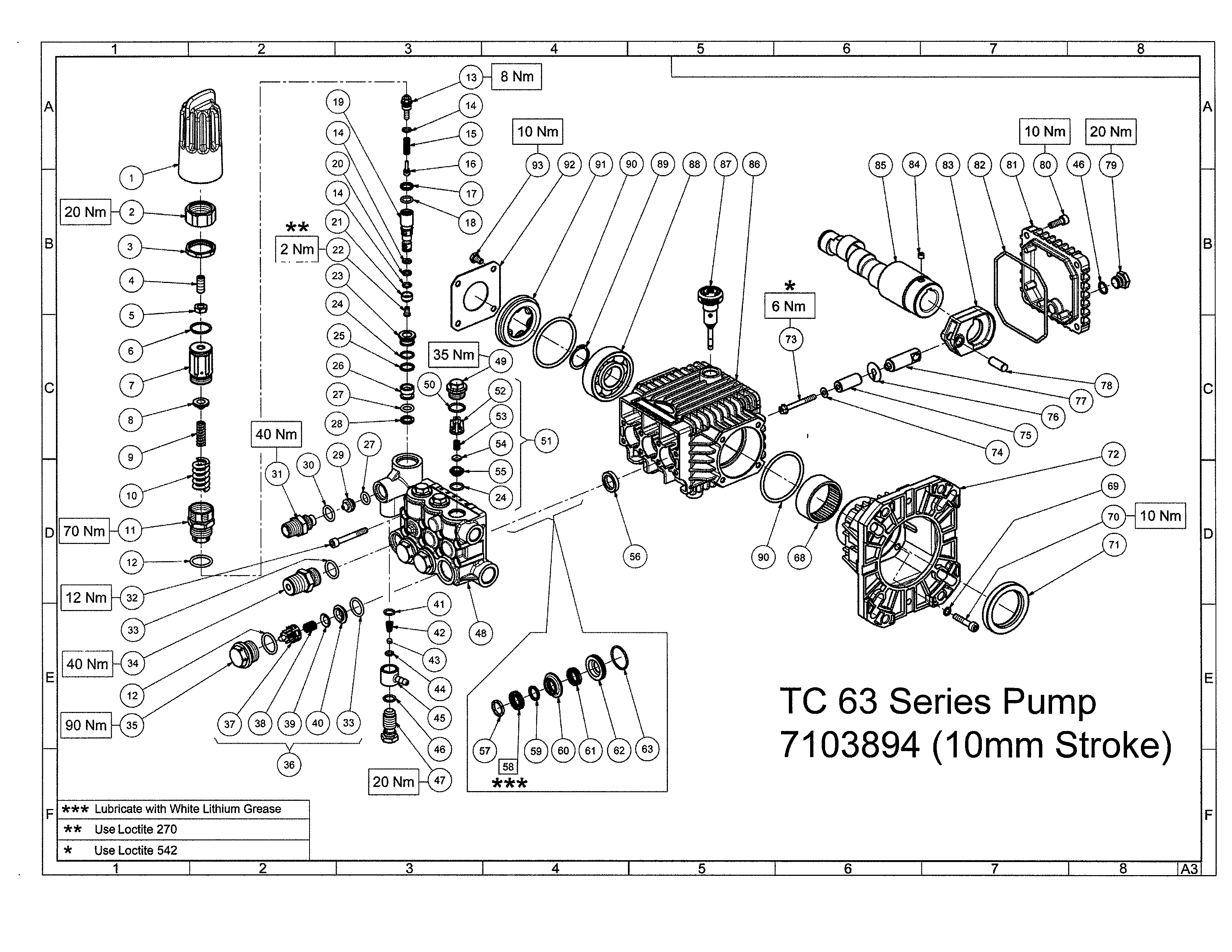 Tc 63 series pump
