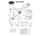 DeWalt DXPW3835 pump 9.6wa15c, 9.6ga15c, 8.3ga15c diagram