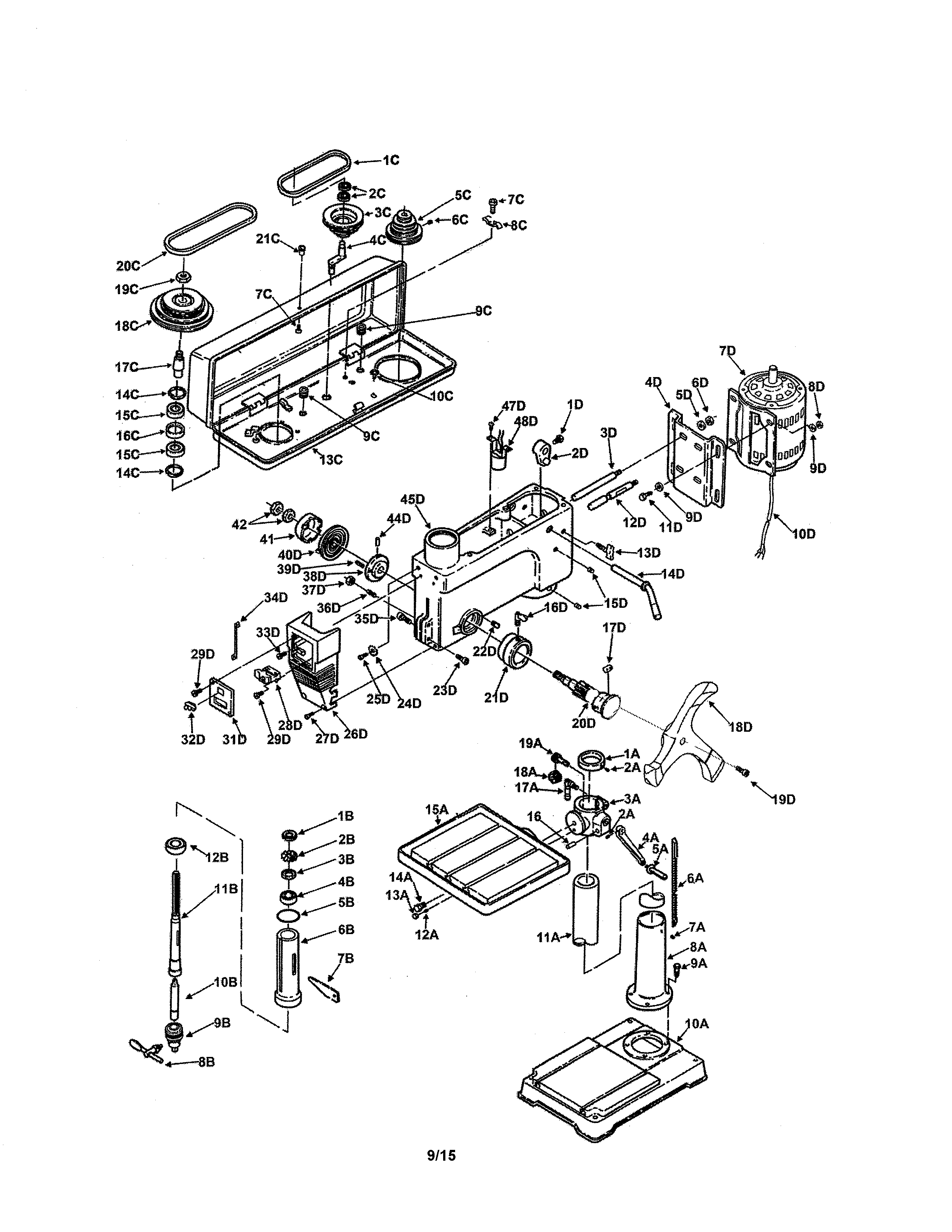 FLOOR DRILL PRESS